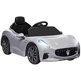 AIYAPLAY Kinder Elektroauto 12V Kinderauto mit 2,4 GHz Fernbedienung, 2 Motor, Kinderfahrzeug mit...