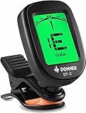 Donner Clip Tuner Gitarre Stimmgerät Akkurate Chromatic Tuner, Akustische Gitarre Bass Violine...