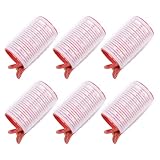 SEWACC 6 Stück Selbsthaftende Lockenwickler für Pony und Haarwurzeln Haarclips aus Kunststoff...