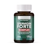 Saint Nutrition® Spermidin Kapseln – Hochdosiert mit 6mg Spermidin pro Kapsel – aus...