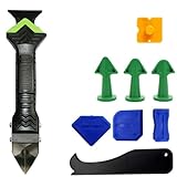 XFSRG Silikonentferner Silikon Abzieher Silikonentferner Set 5 in 1 Fugenglätter Silikon Abzieher...