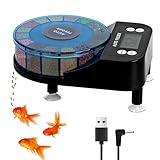 Podazz Automatische Fischzufuhr-Auto-Futterspender für Aquarium-wiederaufladbare Timer-Zufuhr von...