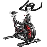 DXIN Fitnessbikes Indoorcycling Bikes Gym Exercise Bike Indoor Silent Pedal Exercise Bike Widerstand...