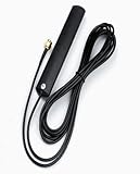 DAB Antenne Auto mit 3M Kabel und SMB Anschluss, 17 dBi DAB Plus Antenne für Auto, Scheibenantenne...