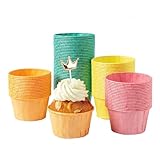 katbite Papier Muffinförmchen 160 Stück, Fettdicht Cupcake Formen für Hochzeit, Geburtstag,...