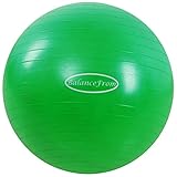 Signature Fitness Gymnastikball, Yoga-Ball, Fitnessball, Geburtsball mit Schnellpumpe, 0,9 kg...