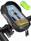 Vitalismo Wasserdicht Handyhalterung Fahrrad Lenkertasche 360°Drehbarem Motorrad Handyhalter für...