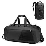 Sporttasche Herren Reisetasche 40L Sporttaschen mit Schuhfach Nassfach Wasserdicht Trainingstasche...