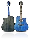 Akustikgitarre GDMING 41 In Fichtenfurnier, Klassisches Gitarren-Starter-Set Mit Wasserdichter...