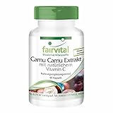 Fairvital | Camu Camu Kapseln - natürliches Vitamin C - 1000mg Camu Camu Extrakt pro Tagesdosis -...