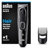Braun Haarschneider Herren, Haarschneidemaschine Profi, Haare schneiden zu Hause, 9...