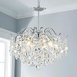 Saint Mossi K9 Crystal Chandelier Light, Raindrop Chandelier, nowoczesne oświetlenie wiszące, E12...