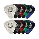 Planet Waves Plektrum Akustikgitarre, E Gitarre - Gitarren Plektrum - 1CAP4-10 Guitar Picks Pearl...