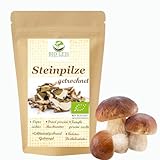 BIO LEIS in harmony with nature - Steinpilze 200g I Klasse 1A I Getrocknet I Naturbelassen I Aus...
