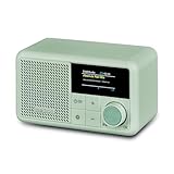 MEDION S66822 Tragbares Mini DAB+ Radio mit Bluetooth (Akku mit bis zu 6,5 Stunden, klein, dimmbares...