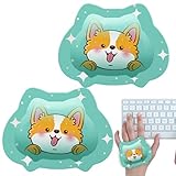 Tragbare Handwärmer, Cartoon-Handwärmer, 2 Handwärmer mit luftaktiviertem Tiermuster, lange...