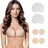 Septeamay Premium Klebe BH mit Aufkleber zur Bruststraffung, Unsichtbarer Sticky Bra Push Up...
