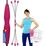 ELANI klimaneutraler Schwingstab - pink - Verstellbarer Widerstand & angenehmer Griff -...