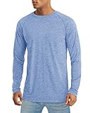 MAGCOMSEN Badeshirt UV Herren Atmungsaktive Shirts UPF 50+ Sonnenschutz Leicht Quick Dry...