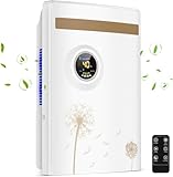 Luftentfeuchter Elektrisch Entfeuchter Keller 2200mL Raumentfeuchter Dehumidifier Mit Fernbedienung...