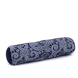 Leewadee Pilates Rolle Nackenstütze kleines Yoga Bolster Yogakissen ökologisches Naturprodukt,...