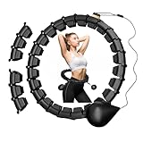 Smart Hoop Reifen Erwachsene Mit Gewicht Kugel,Ultra Leiser Hoola Hoop zum abnehmen Mit 32...