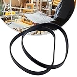 Vibsky Bandsägen-Gummiband für 20,3-35,6 cm Holzbearbeitungs-Bandsäge, 2 Stück, schwarz (für...