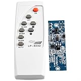 Infrarot-Fernbedienung für Solarleuchten, Solarstrahler und Straßenlaternen, 10 m Entfernung,...