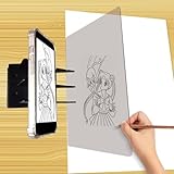 Xafrstyu Optisches Zeichenbrett, Optisches Panel, DIY Drawing Tracing Pad, Optisches...