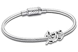 Pandora Damen-Silberarmband Handgeschriebene Liebe Starter-Set modischer Armschmuck für Frauen,...