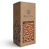 Bio-Na - geröstete Mandeln, 700 g, vegane Premium Mandeln aus Isparta und Denizli – Türkei,...