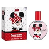 Minnie Mouse Kinderparfüm: Eau De Toilette im schönen Glasflakon im typischen Design, blumiger...