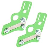 Ipetboom 2 Stück Handhobel für Holzbearbeitung Einstellbarer Holz Hobel mit Klingenskala...