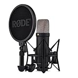 RØDE NT1 5 Generation Großmembran-Kondensatormikrofon mit XLR- und USB-Ausgang, Mikrofonspinne und...