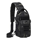 Sling Shoulder Pack for Men, Backpack, Adjustable Strap, Water-Resistant -Style Gear Bag Hiking,...