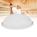 Duokon Saunalampe Hitzebeständig, 45W E27 Oval Wasserdicht Explosionsgeschützte Sauna Lampe,...