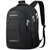 BIKROD Rucksack Herren, Schulrucksack Jungen Teenager, 17.3 Zoll Laptoptasche mit USB Ladeanschluss,...