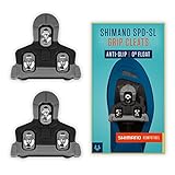 Alphatrail Shimano SPD-SL Rennrad Cleats Alfred 0° Float I Mit Anti-Slip Aufstandspunkten I Inkl....