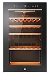 Haier HWS49GA Weinkühlschrank / 49 Flaschen / 82 cm Höhe / 1 Zone/hOn-App/UV-undurchlässige...
