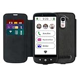 swissvoice - Smartphone S510-M + Magnetisches Ladekabel + Schutzhülle mit Kartenfach - Einfach zu...