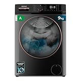 Cecotec Frontlader-Waschmaschine 9 kg Bolero Dresscode 9610 Inverter Steel A. 2000W, 1400 U/min,...