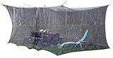 infactory Mückennetz: XXL-Moskitonetz, Innen & Außen, 300 x 500 x 250 cm, 220 Mesh, schwarz...