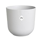 elho Jazz Round 23 cm blumentopf - Pflanzentopf für den Innenbereich - 100% recycelter Kunststoff -...