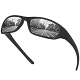 Vimbloom Sonnenbrille Herren Polarisierte Sportbrille Fahrradbrille mit UV 400 Schutz Autofahren...