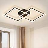 Homefire Deckenlampe LED Deckenleuchte Schlafzimmer - 24W Wohnzimmerlampe Schwenkbar Modern Design...