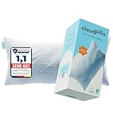 Cloudpillo Premium Memory Foam Kissen - Höhenverstellbares Kopfkissen 40x80 cm - Kopfkissen...