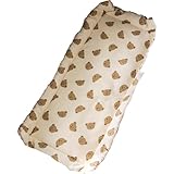 Ericetion Kinderwagen-sitzeinlage, Kinderwagen-Einlage, Bärenmuster, Baumwoll-Kinderwagen-Einlage,...