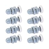 8pcs Mehrzweck 20mm Plastikwalzen Für Duschkabinen Schiebetür Stabiler Ruhiger Operationen...