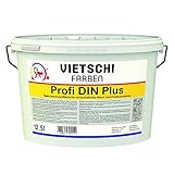 Vietschi Profi DIN Plus 12,5L weiß - doppeldeckende Innendispersion - Deckkraft Klasse 1 -...