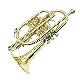 Bb Standard-Trompeten-Set für Anfänger BB-Klappe B-Kornett Trompete Blechblasinstrument...